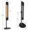 Luxeva Free-Standing Carbon Heater with remote