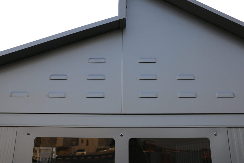 Duramax Aluminium Skylight Garden Shed - 3233mm (L) x 2319mm (W) x 2352mm (H) - available from Mid April 2025 - PRE ORDER NOW !