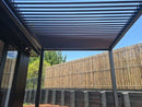 TLP "Best Value" 4mx3mx2.5m Louvre Pergola - Free Standing Manual Crank - In stock now