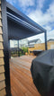 TLP "Best Value" 4mx3mx2.5m Louvre Pergola - Free Standing Manual Crank - In stock now