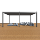 TLP "Best Value" 6mx4mx2.5m Louvre Pergola - Free Standing Manual Crank - Available now !