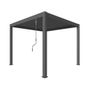 TLP "Best Value" 3mx3mx2.5m Louvre Pergola - Free Standing Manual Crank - In stock now