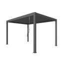 TLP "Best Value" 4mx3mx2.5m Louvre Pergola - Free Standing Manual Crank - In stock now