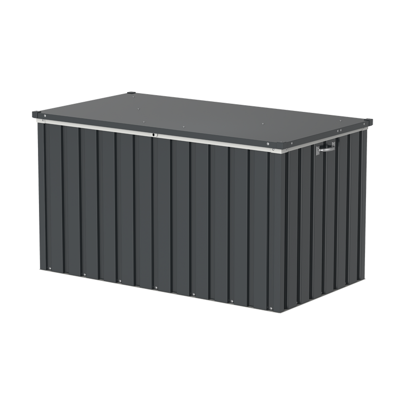 Duramax Galvanised Steel Cushion & Deck Box 585 Litre (Anthracite colour)