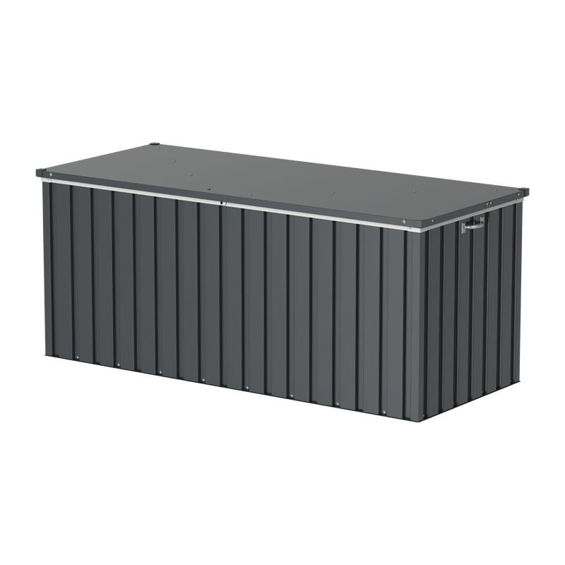 Duramax Galvanised Steel Cushion & Deck Box 770 Litre (Anthracite colour)