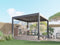 TLP Elite Free Standing 4mx3mx2.7m Manual Crank Louvre Pergola