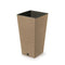 Prosperplast Furu Square ECO Wood Flowerpot - 295mm (L) x 295mm (W) x 550mm (W)