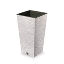 Prosperplast Furu Square ECO Wood Flowerpot - 295mm (L) x 295mm (W) x 550mm (W)