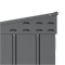 Duramax Galvanised Steel Triple Wheelie Bin Store – Anthracite Grey - Available April 2025 - PRE ORDER NOW