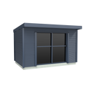 Duratuf Lifestyle Kaipara Cabin - 4.000W x  2.550D  (Zinc Finish)