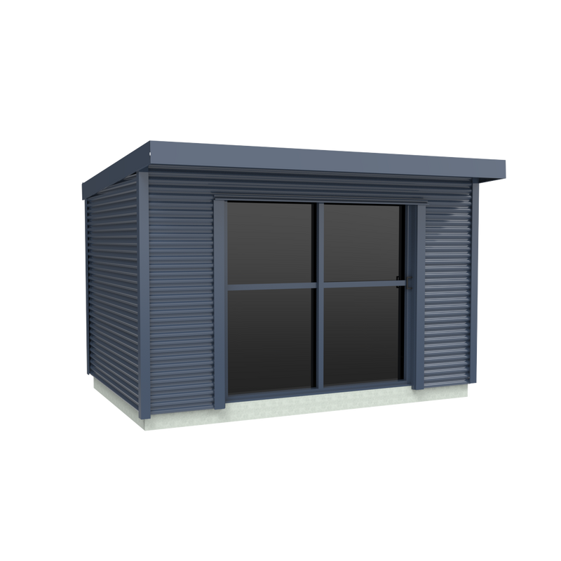 Duratuf Lifestyle Kaipara Cabin - 4.000W x  2.550D  (Zinc Finish)