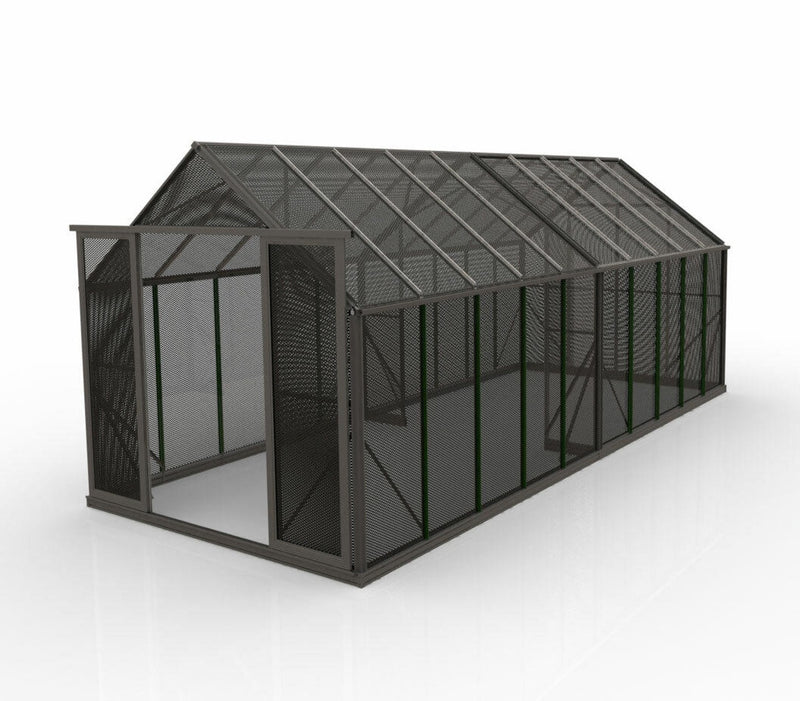 Winter Gardenz Greenhouse 8x20 (2596mm x 6386mm x 2615mm) - Shade Mesh