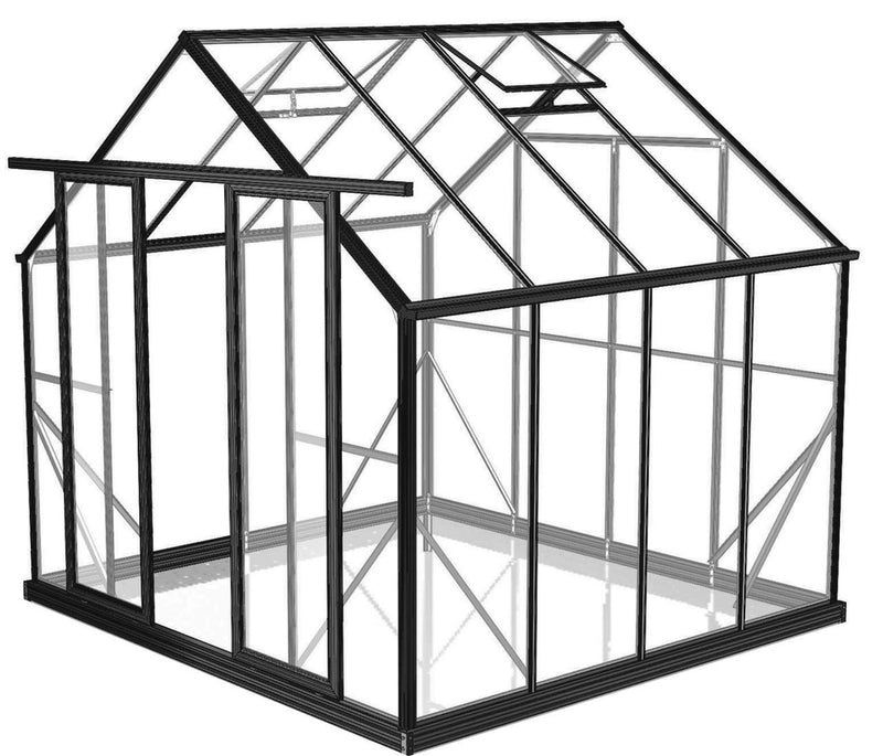 Winter Gardenz Greenhouse 8x8 (2596mm x 2596mm x 2615mm) - Toughened Glass