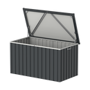 Duramax Galvanised Steel Cushion & Deck Box 585 Litre (Anthracite colour)